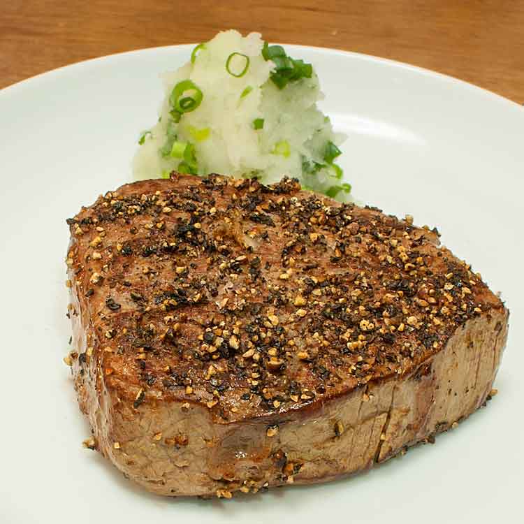 ワンパンペッパーステーキのレシピ