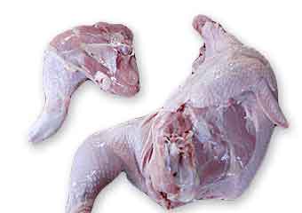 鶏のさばき方：鶏モモ肉
