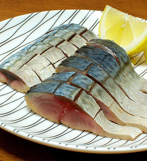 さばのポン酢〆